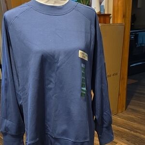 Blue Long Sleeve Sweatshirt